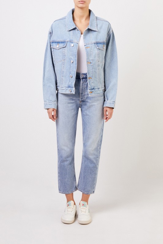 AGOLDE Jeansjacke 'Charlie' Hellblau
