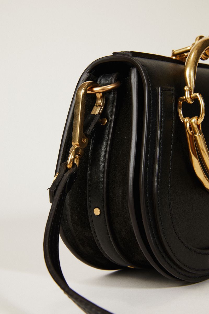 Umhängetasche 'Nile Small' Schwarz