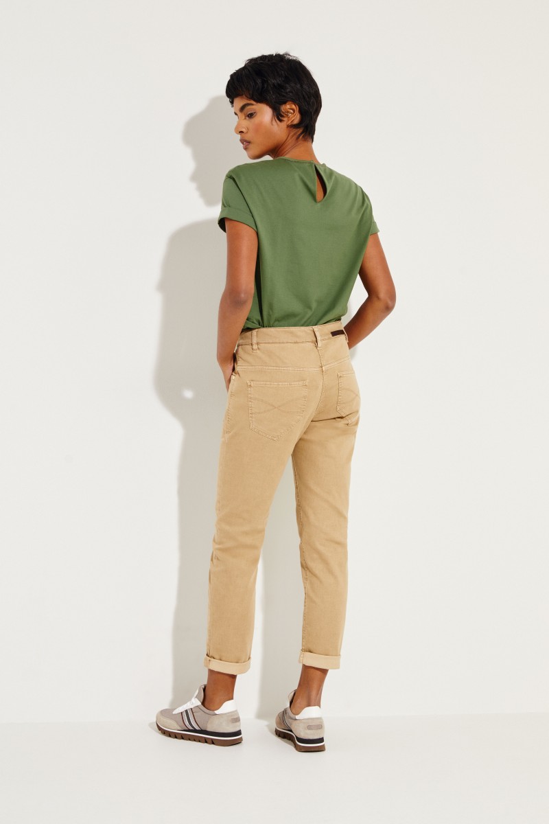 Slim Fit Jeans Beige