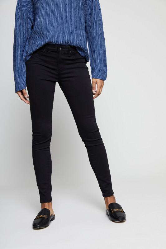 Super Skinny Jeans 'The Legging Ankle' Schwarz