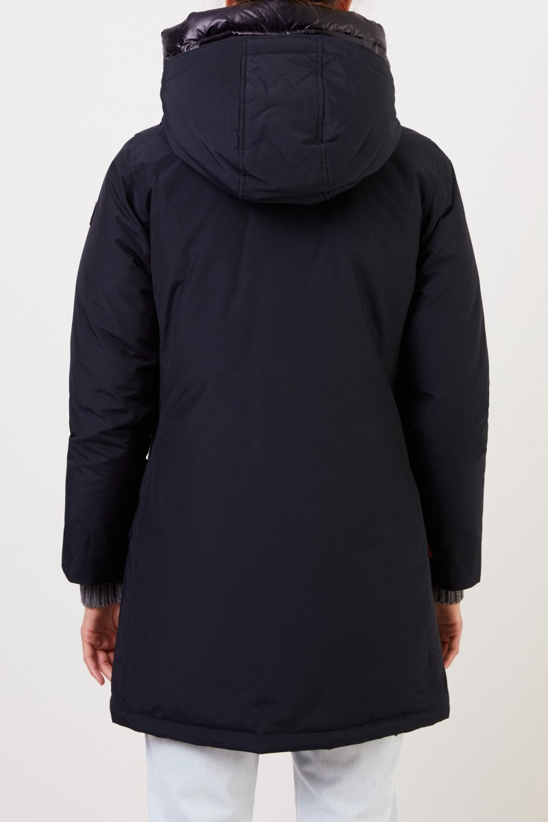 Woolrich Daunen-Parka 'Arctic Parka' mit Kapuze Marineblau