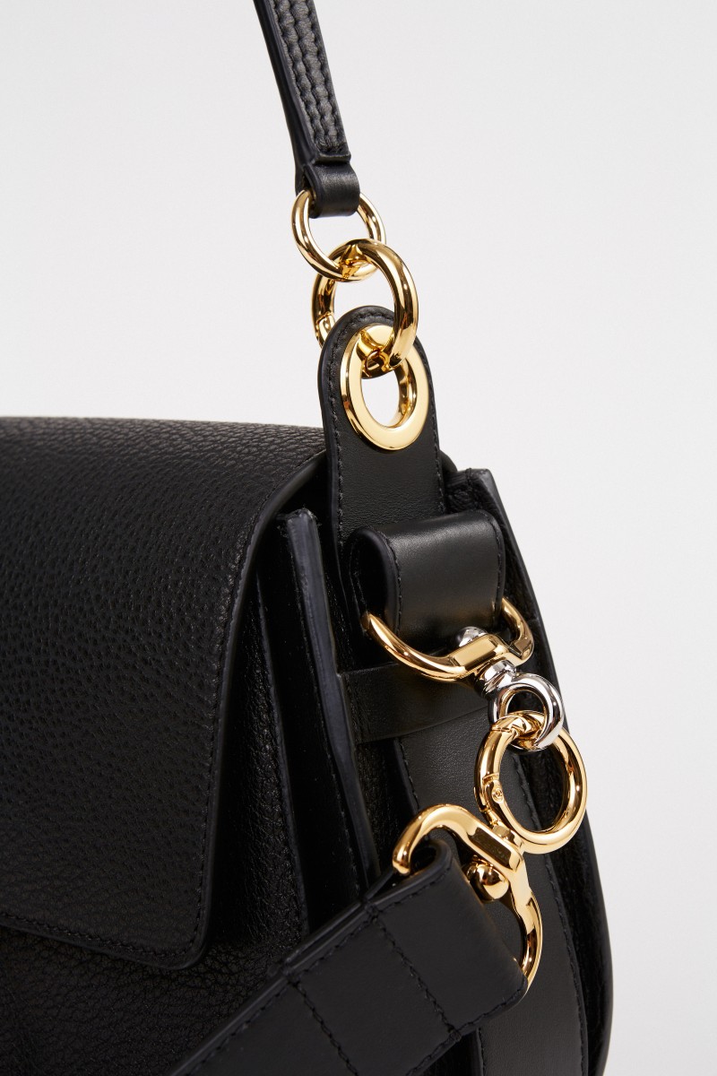 Chloé Umhängetasche ' Tess Large' Schwarz