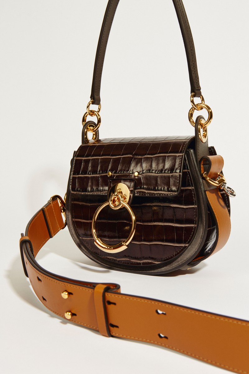 Umhängetasche 'Tess Small' Profound Brown