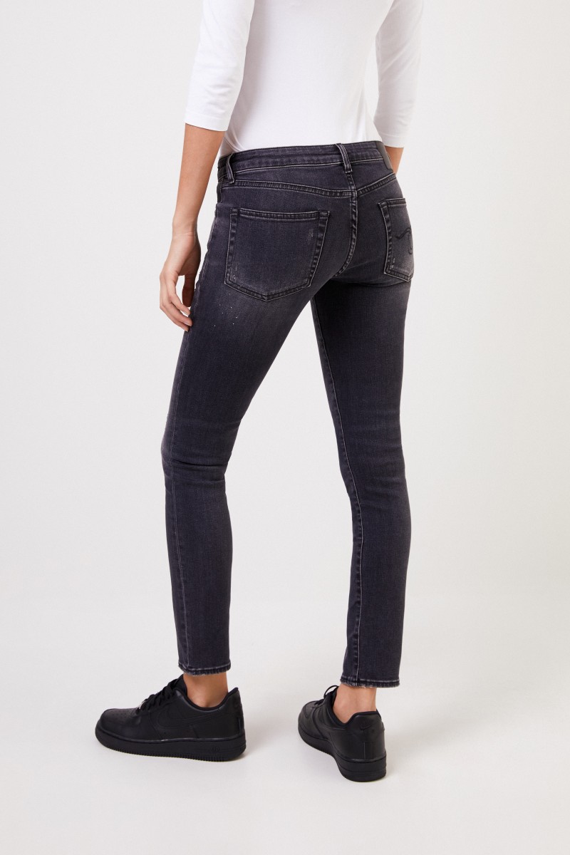 Skinny-Jeans 'Kate' Anthrazit