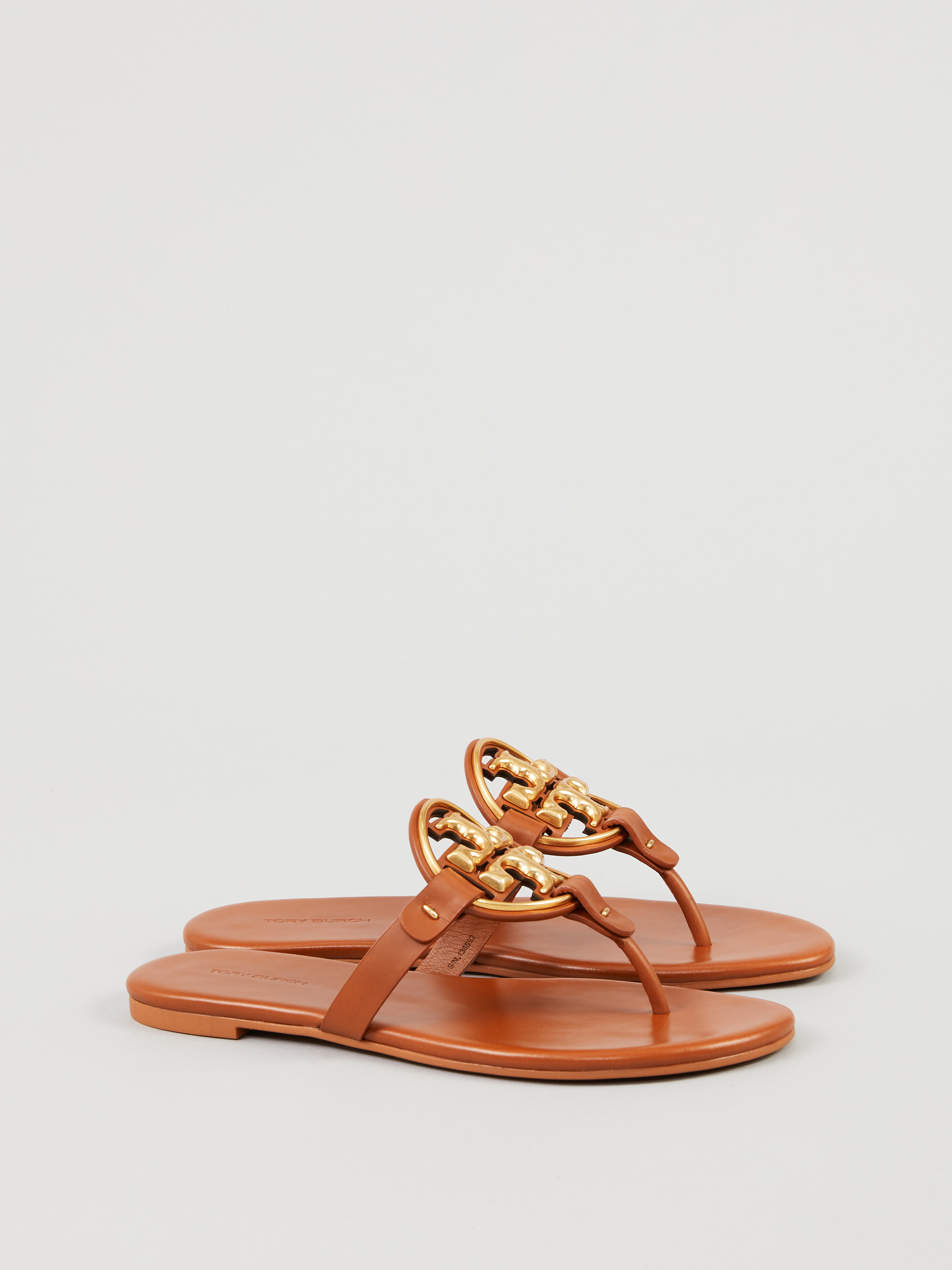 Shop Tory Burch Miller Leather Thong Sandals Saks Fifth Avenue |  