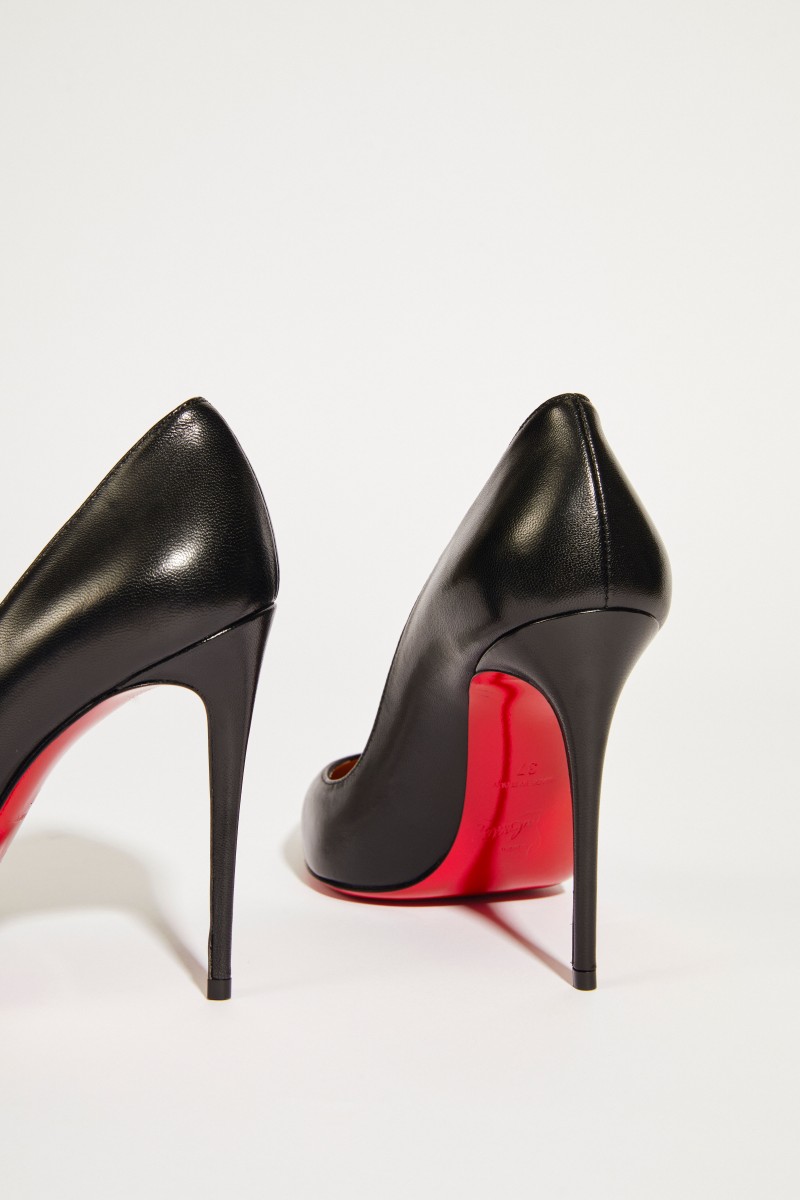 Pump 'Pigalle Follies 100' mit Alloverprint Schwarz