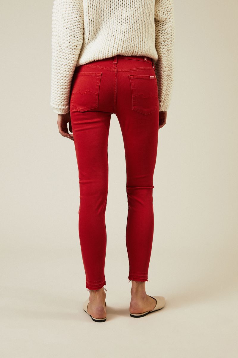 Jeans 'The Skinny Crop' Rot