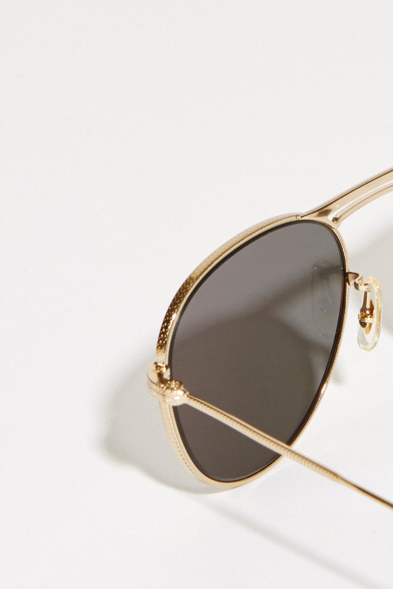 Oliver Peoples Sonnenbrille 'Cade' Gold