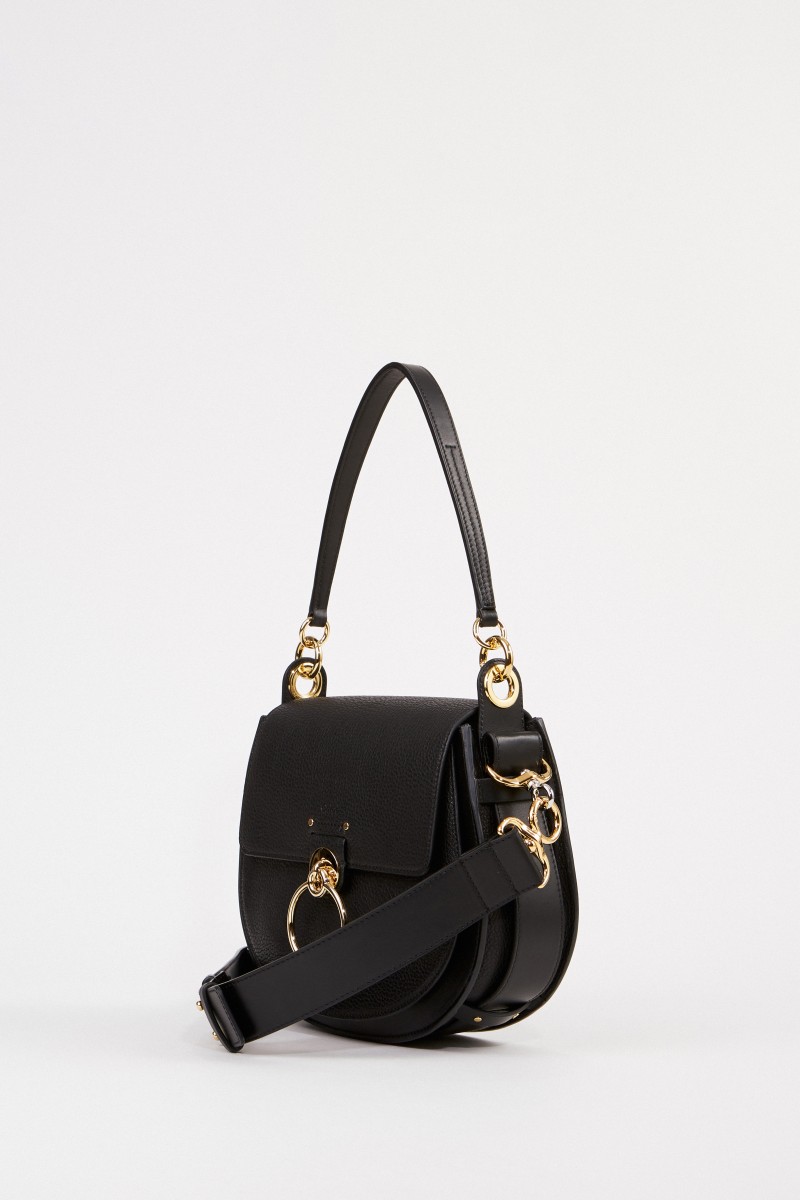 Chloé Umhängetasche ' Tess Large' Schwarz