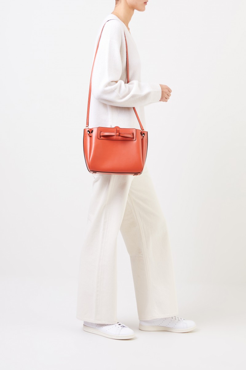 Loewe Tasche 'Mini Lazo' Koralle