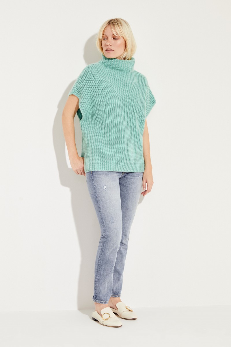 Cashmere-Pullover 'May' Grün