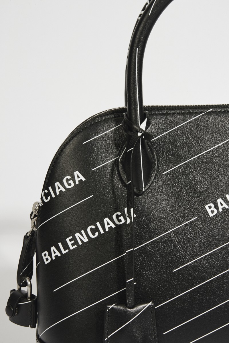 Tasche 'Ville S' mit Logo Schwraz/Weiß