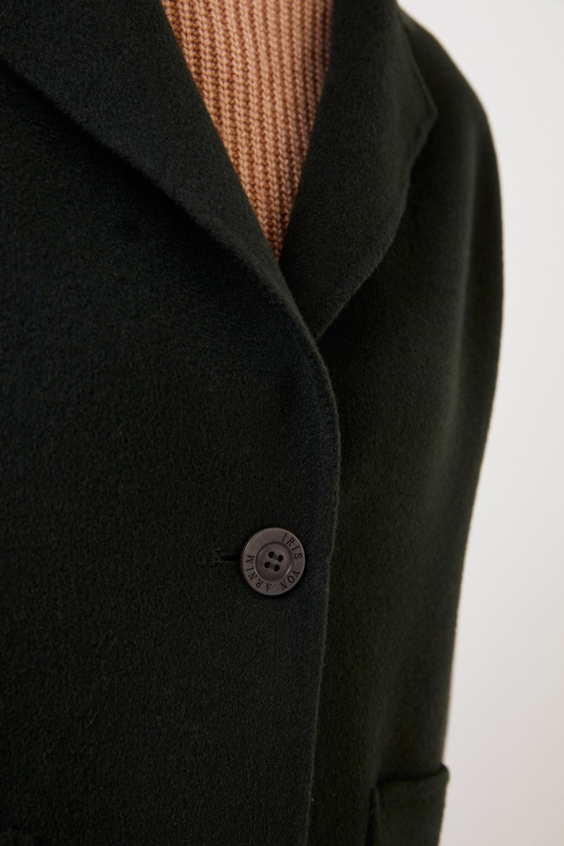 Iris von Arnim Cashmere Doubleface-Jacke 'Bakana' Grün