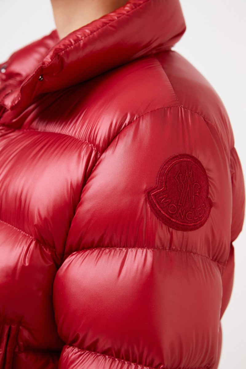 Moncler Kurze Daunenjacke 'Copenhague' Rot