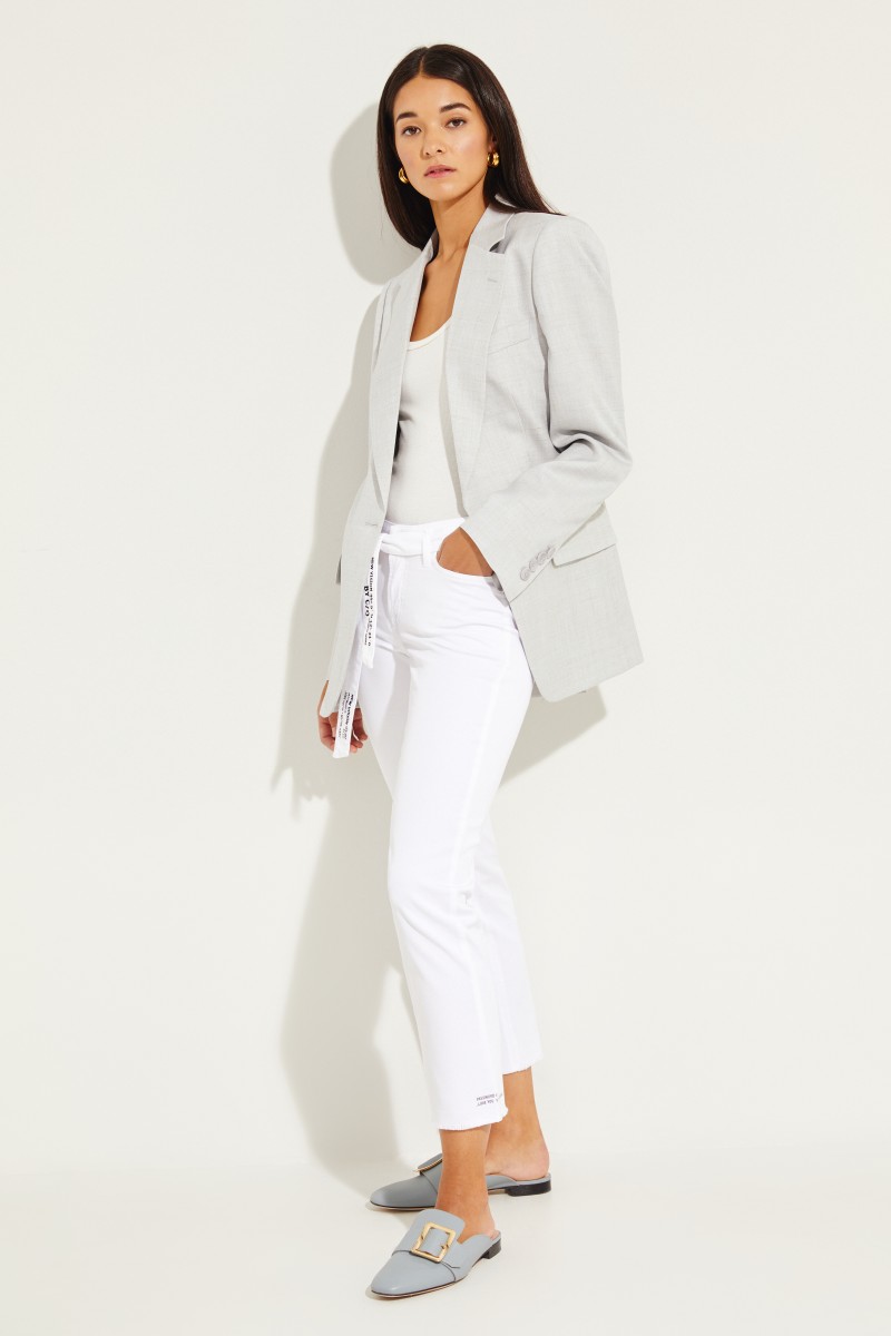 Jeans 'Scout Cropped' Weiß