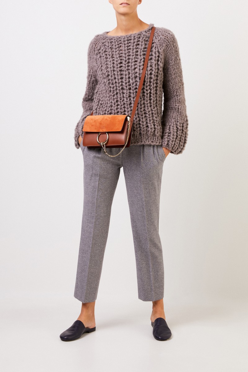 Chloé Umhängetasche 'Faye Small' Tobacco