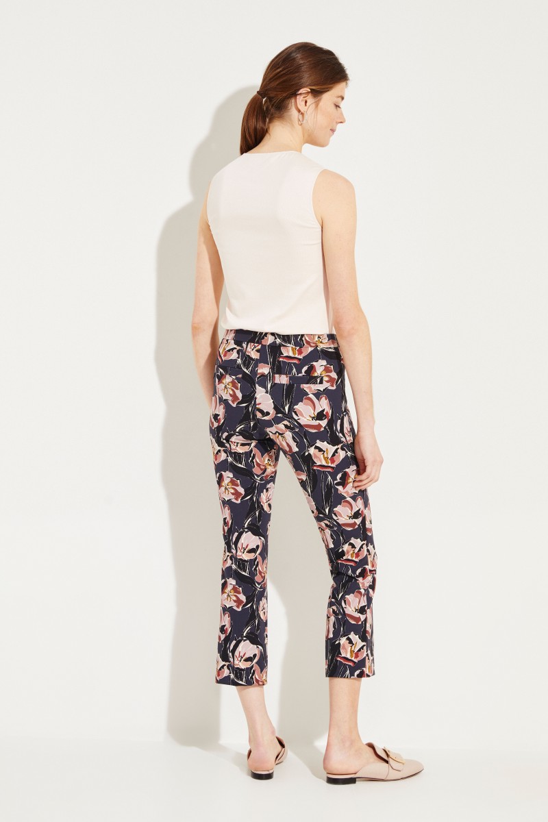 Hose 'Famous' mit Print Multi