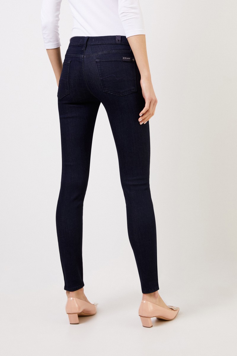 7 for all mankind Skinny Jeans 'The Skinny' Dunkelblau