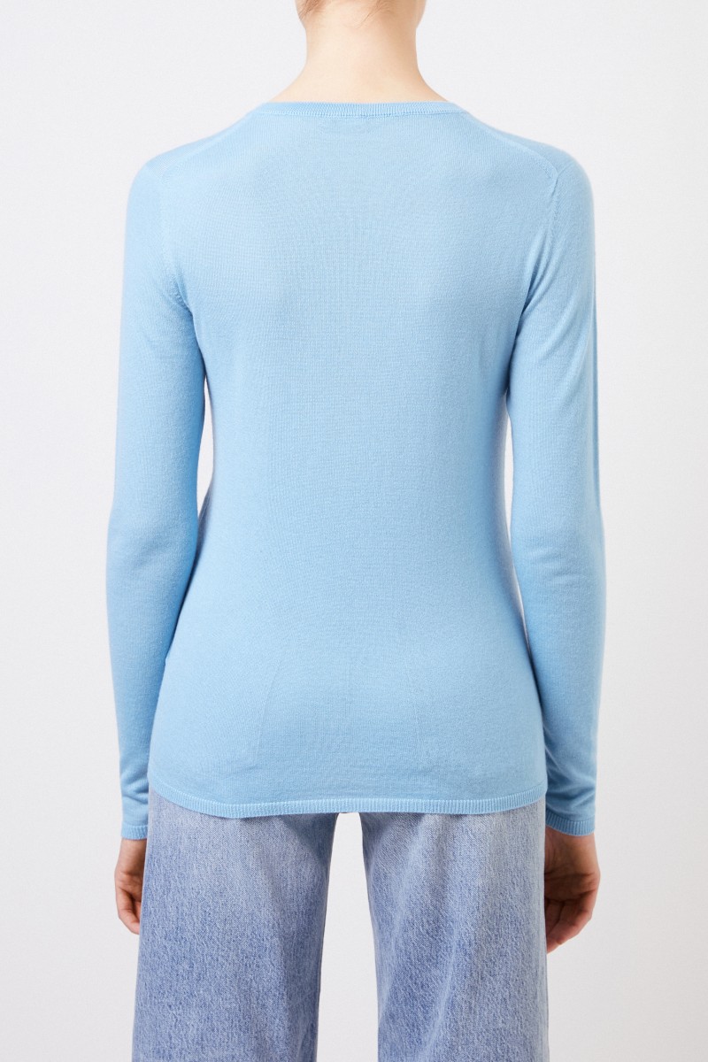 Iris von Arnim Feinstrick Cashmere-Cardigan 'Ivatsone' Blau