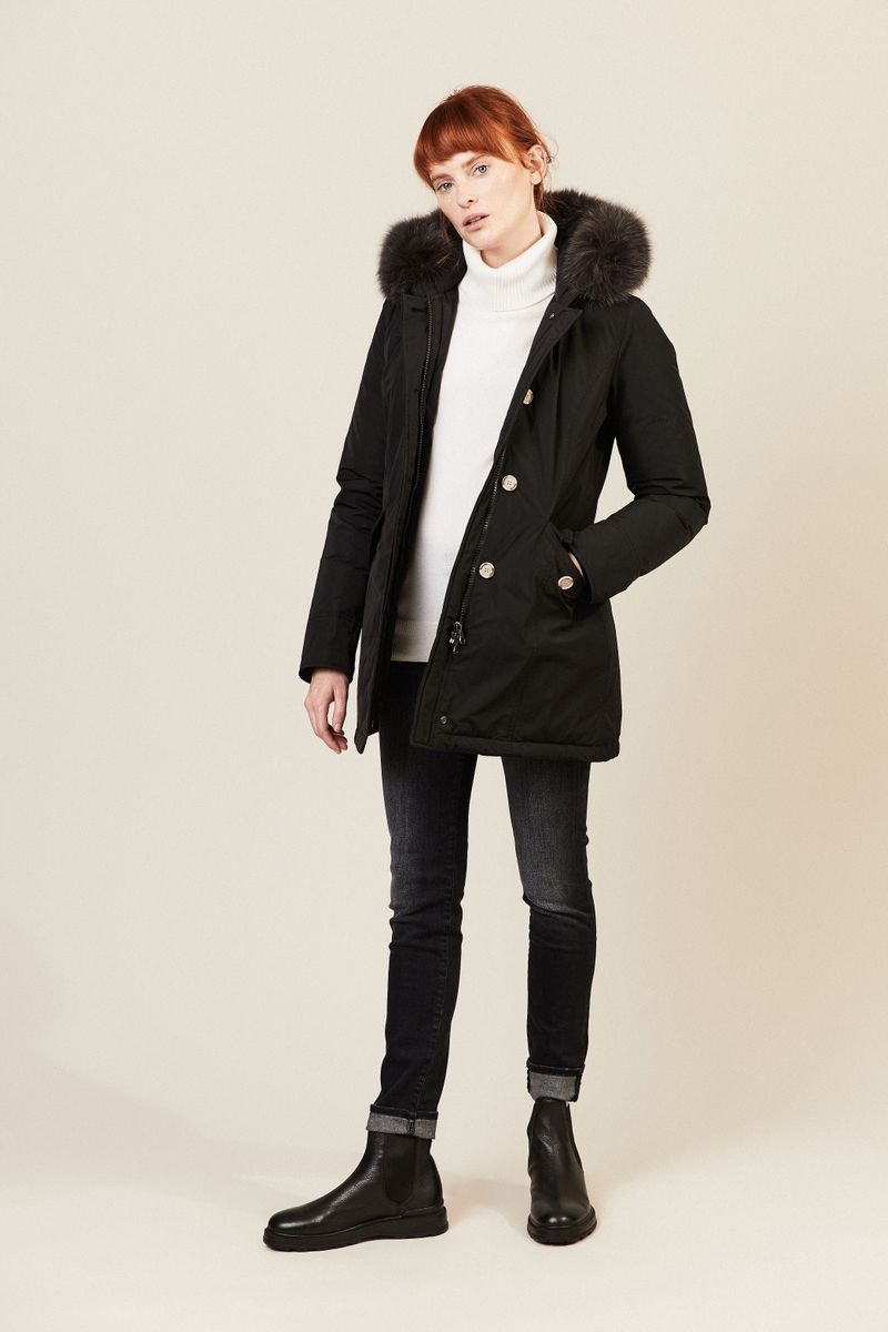 Daunenparka 'W'S Arctic Parka' Schwarz