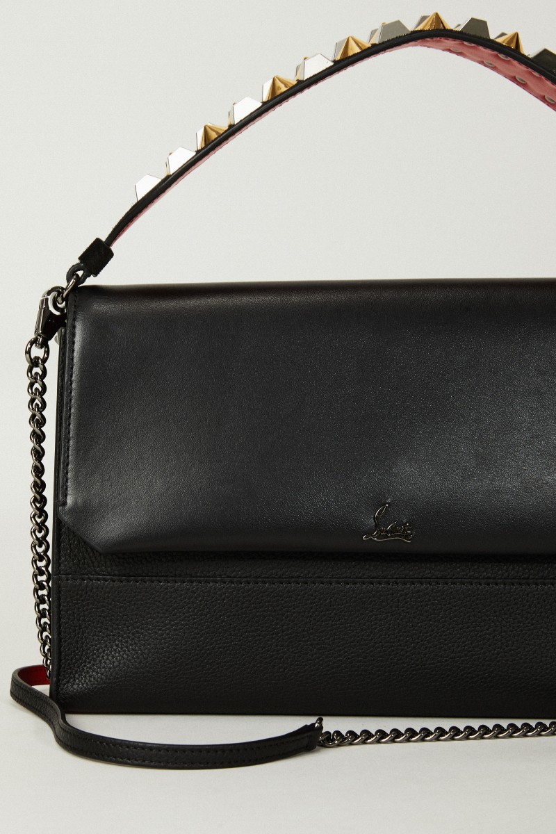 Schultertasche 'Loubiblues' aus Schwarz