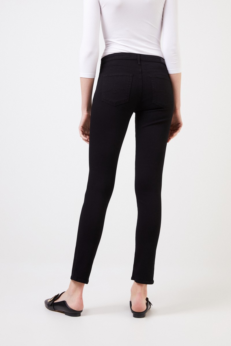AG Jeans Cigarette Leg Jeans 'The Prima' Schwarz
