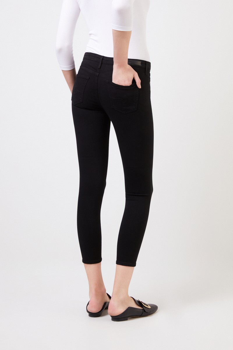 AG Jeans Jeans 'The Legging Ankle' Schwarz