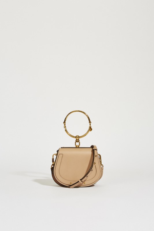 Umhängetasche 'Nile Small' Biscotti Beige