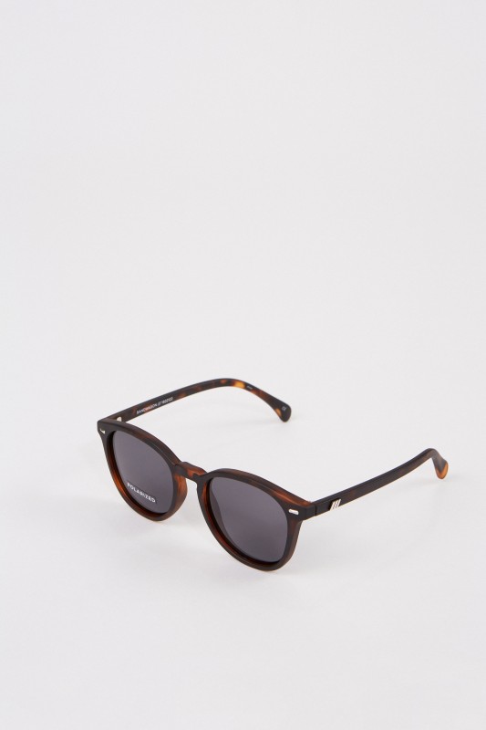 Matte Sonnenbrille 'Bandwagon' Braun