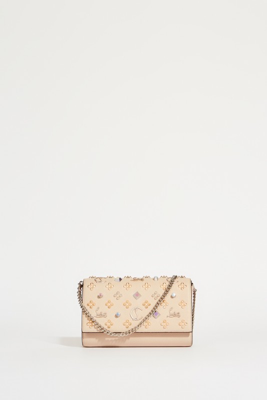 Tasche 'Paloma Clutch' mit Nietendetails Rosé