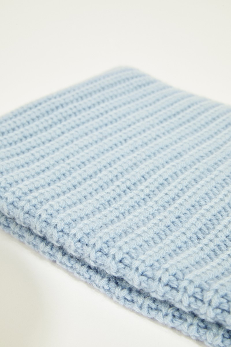 Cashmere-Schlauch-Schal 'Hastings' Blau