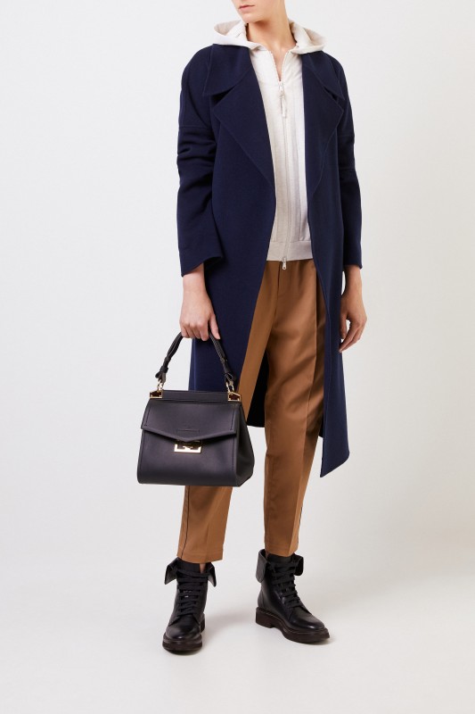 Brunello Cucinelli Baumwoll-Jacke mit Kapuze Beige