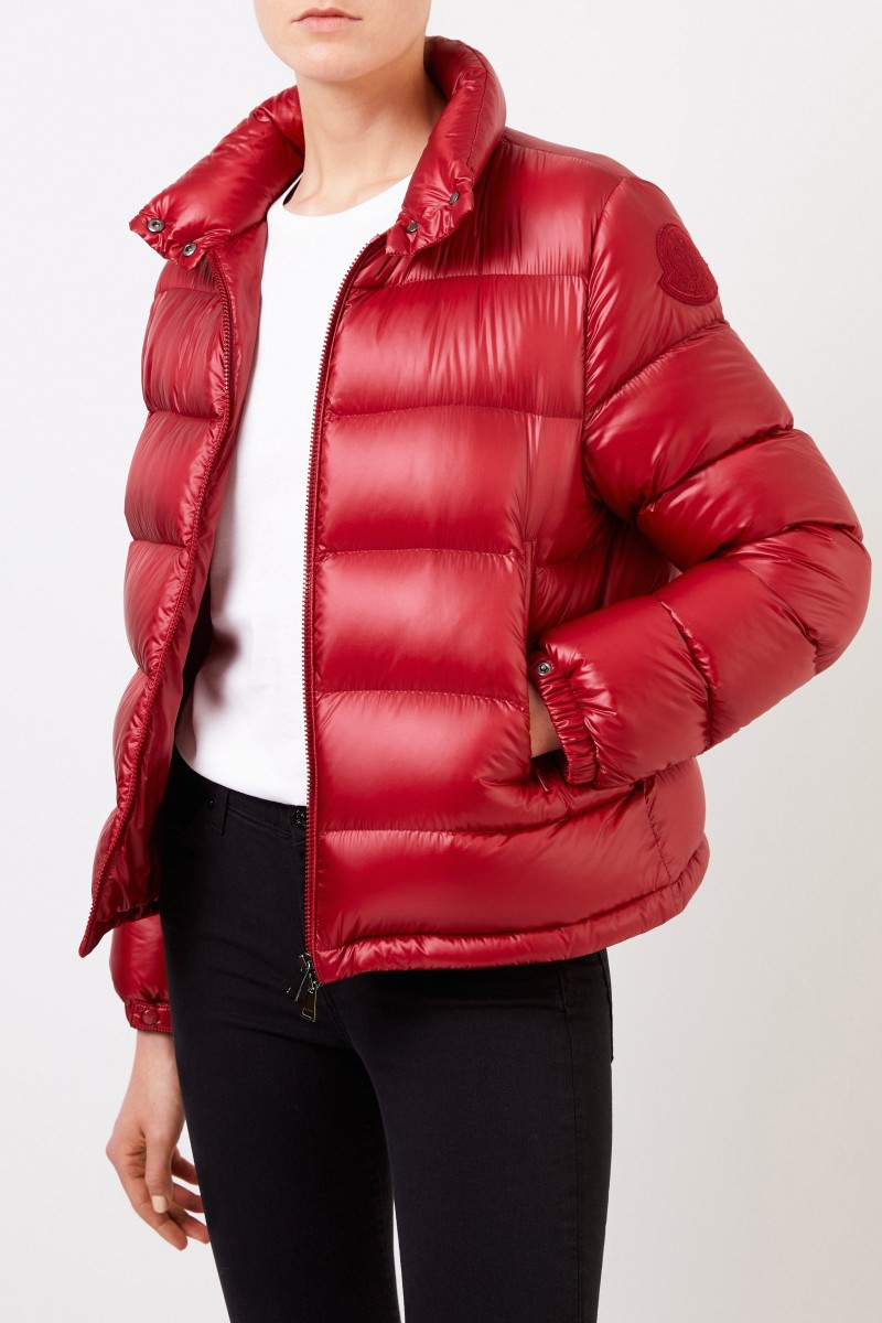 Moncler Kurze Daunenjacke 'Copenhague' Rot