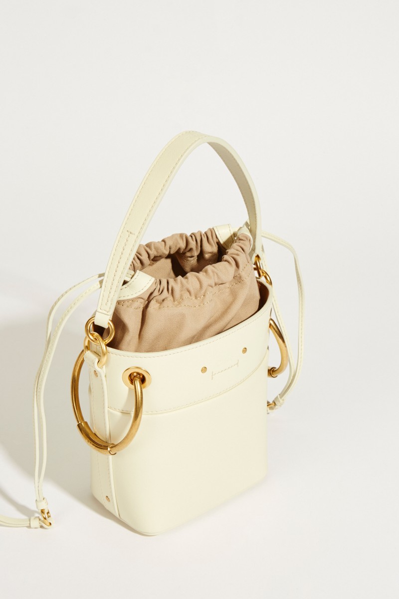 Shopper 'Roy Bucket Mini' Natural White