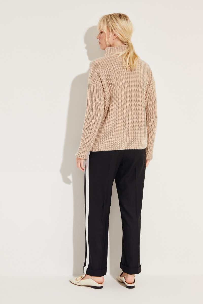 Cashmere-Pullover 'Megan' Beige