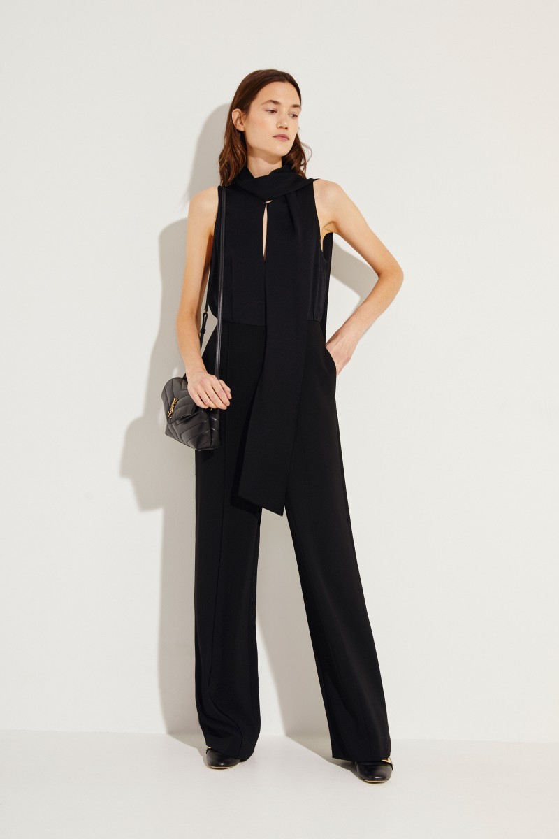 Jumpsuit 'Virginie' Schwarz