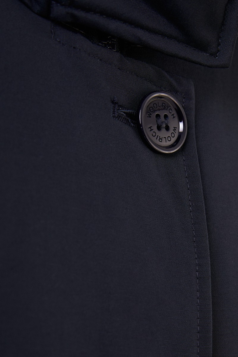 Woolrich Daunen-Parka 'Arctic Parka' mit Kapuze Marineblau