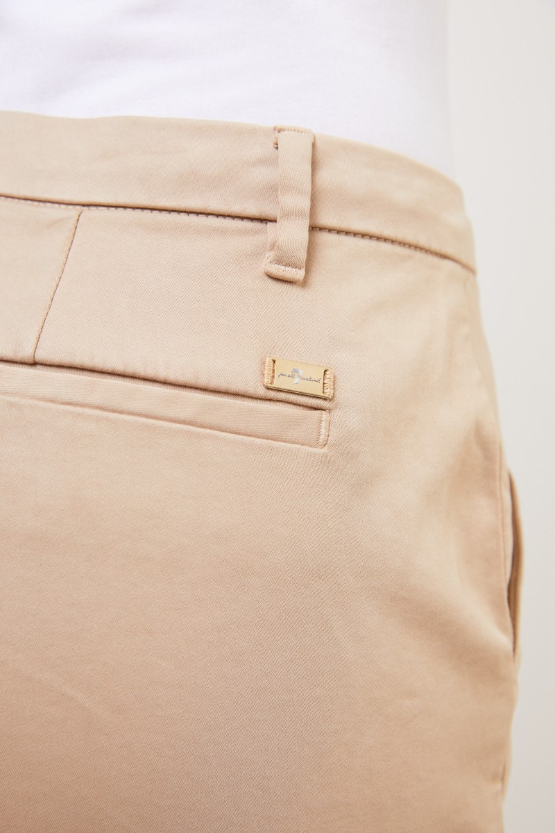 7 for all mankind Klassische Chino-Hose Beige