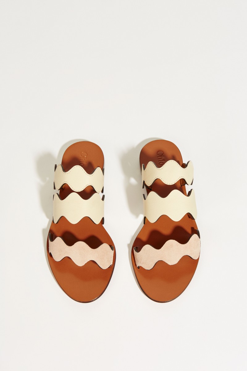 Ledersandalen Bambi Dots