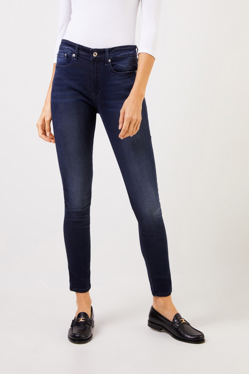 Rag&Bone Skinny-Jeans 'Kate' Dunkelblau