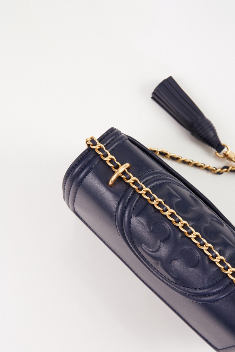 Umhängetasche 'Fleming Small' Marineblau