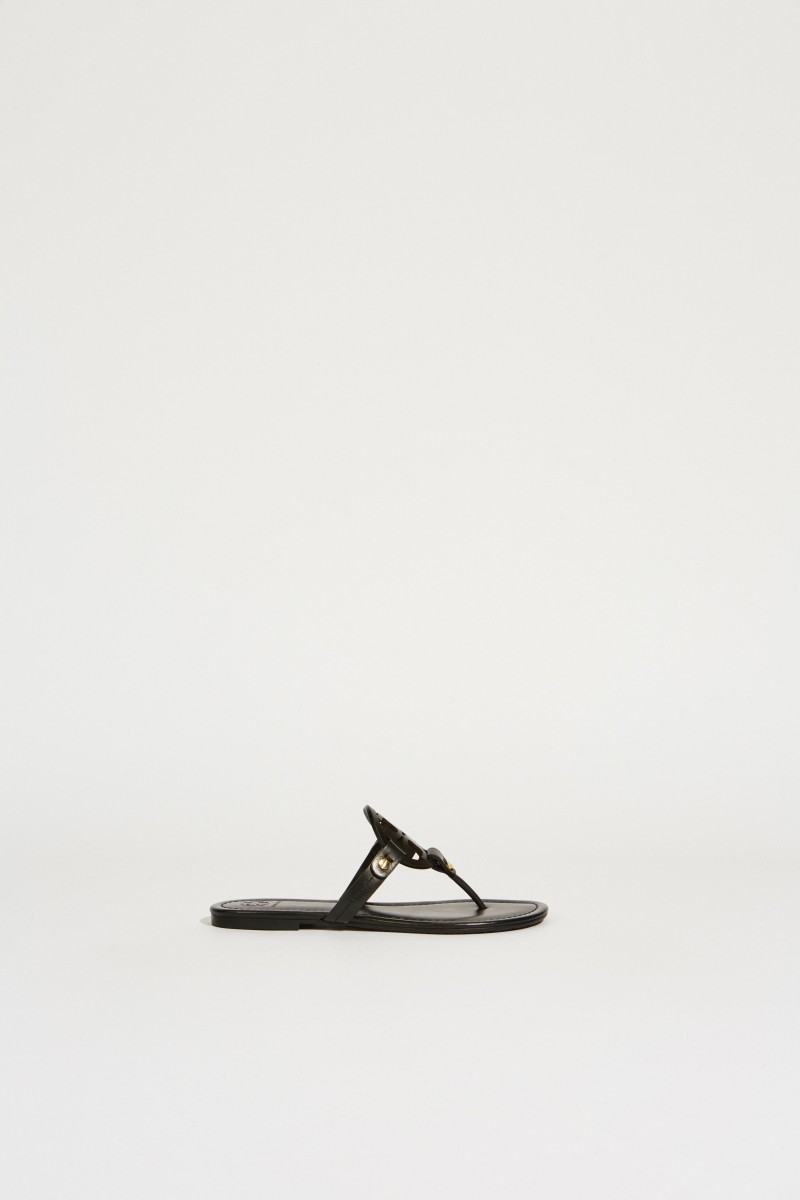 Flip-Flop 'Miller' mit Logo Schwarz
