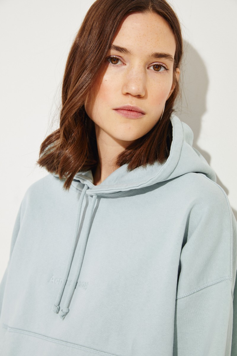 Kapuzen-Sweatshirt 'Joghy Emboss' Hellblau