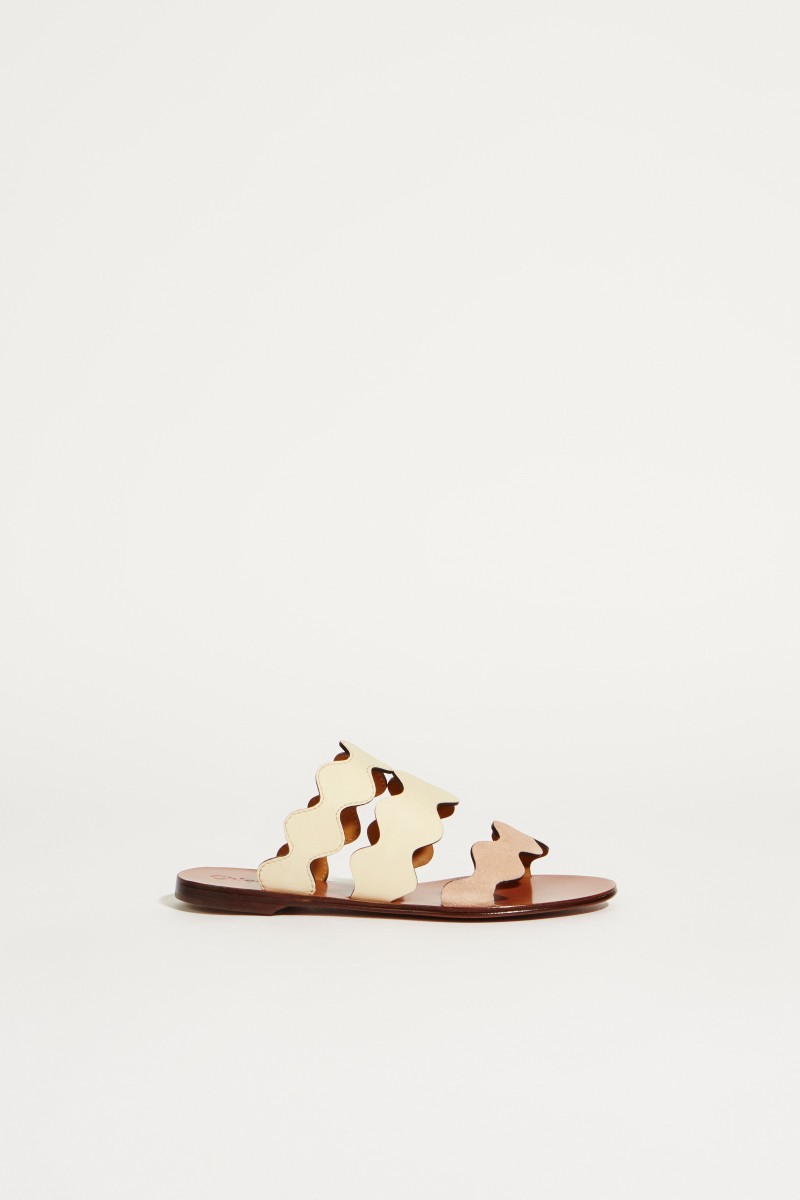 Ledersandalen Bambi Dots