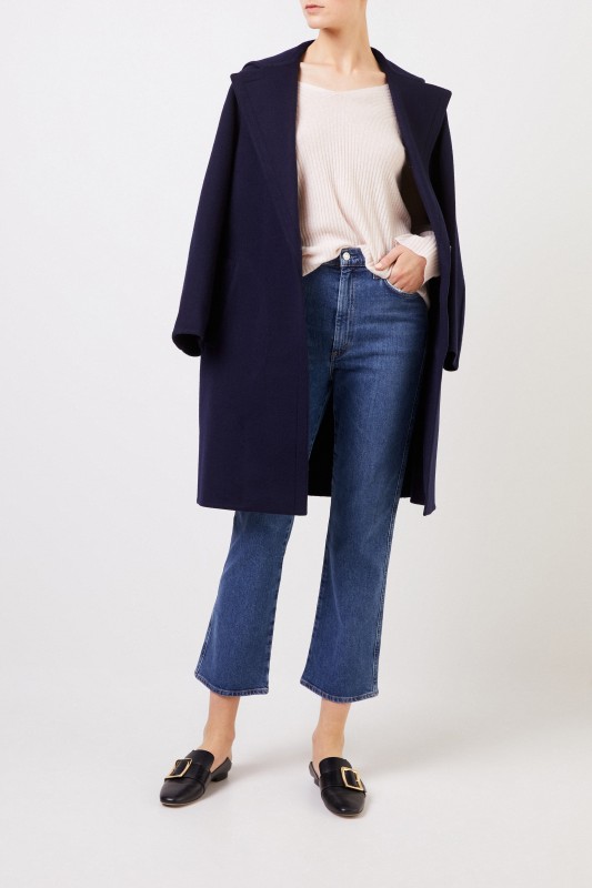 Vince Woll-Cashmere-Pullover Crème
