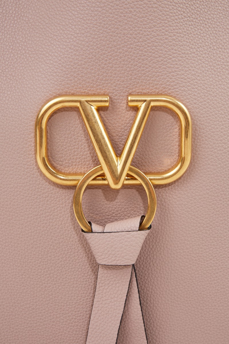 Valentino Shopper mit Logo Puder