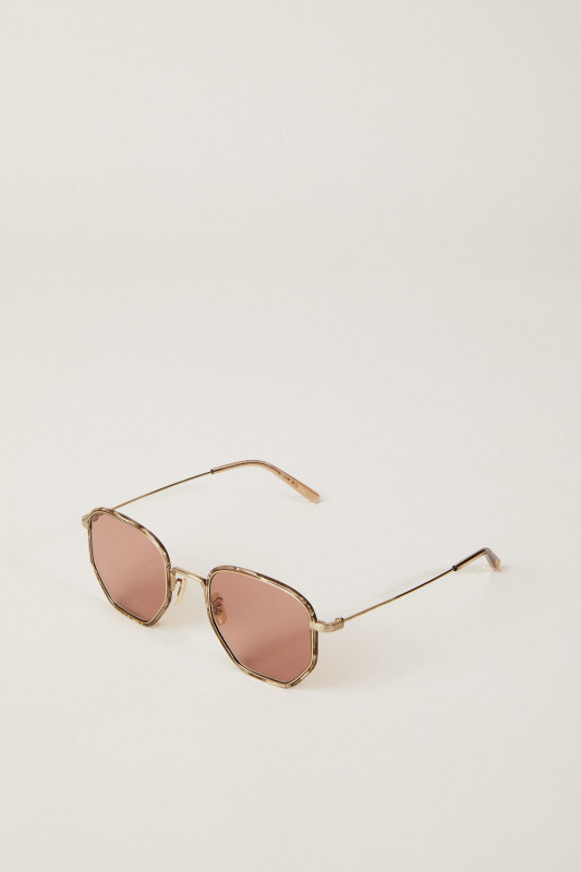 Sonnenbrille 'Alland' Violett/Gold