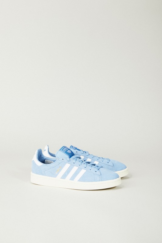 Leder Sneaker 'Campus W' Blau