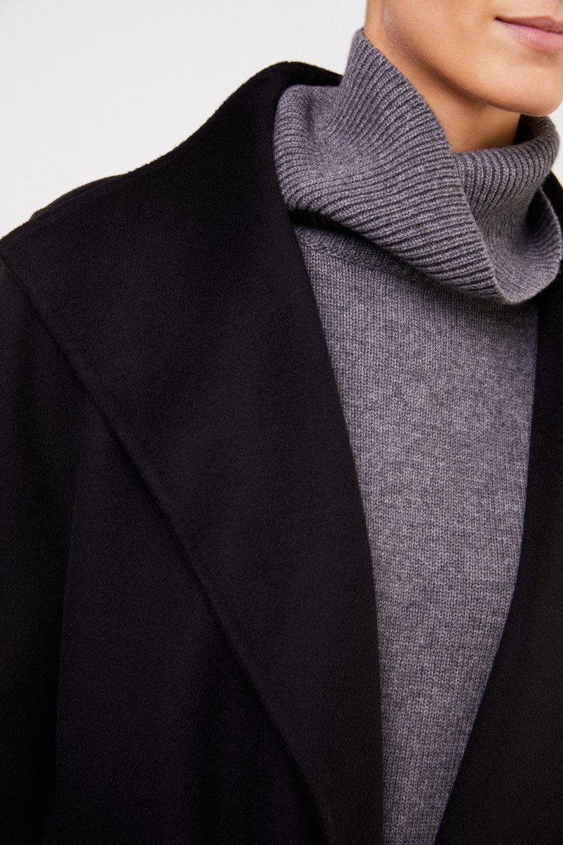 Joseph Woll-Cashmere-Jacke 'Lima' Schwarz