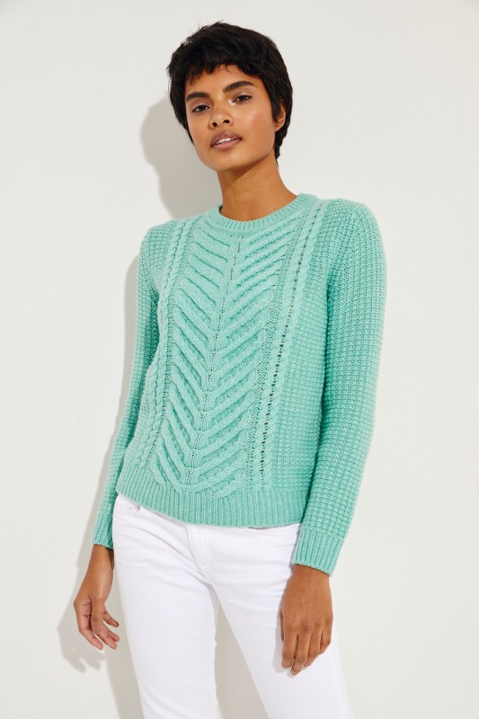 Cashmere-Pullover 'Beverly' Minze